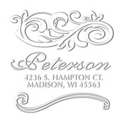 MONOGRAM EMBOSSING SEAL
Custom Scrolls Address Embosser