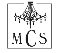 Custom Square Chandelier Design Monogram Stamp