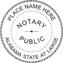 Alabama Notary Embossing Seal
Notary Public Embosser
Notary Public Seal
