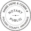 Arkansas Notary Embosser
Notary Public Seal