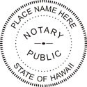 Hawaii Notary Embosser
Hawaii Notary Public
Notary Public