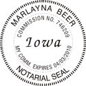 Iowa Notary Embosser
Iowa State Notary Public Embossing Seal
Iowa Notary Public Embossing Seal
Iowa Notary Public Seal
Notary Public Seal