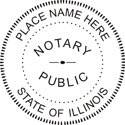 ILLINOIS Notary Embosser
Illinois Notary Public Embossing Seal
Illinois Notary Public
Notary Public