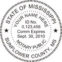 Mississippi Notary Embosser
Mississippi Notary Public Embossing Seal
Mississippi Notary Public
Mississippi Notary Public Seal