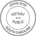South Carolina Notary Embosser
South Carolina Notary Public Seal
Notary Public Embossing Seal