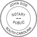 South Carolina Notary Embosser
South Carolina Notary Public Seal
Notary Public Embossing Seal