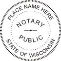 Wisconsin Notary Embosser
Wisconsin State Notary Public Seal
Wisconsin Notary Public Seal
Notary Public Seal