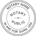 Notary Stamp
Guam Pre-Inked Notary Stamp