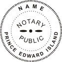 Prince Edward Island Notary Embosser
Prince Edward Island Notary Public Seal
Notary Public Seal