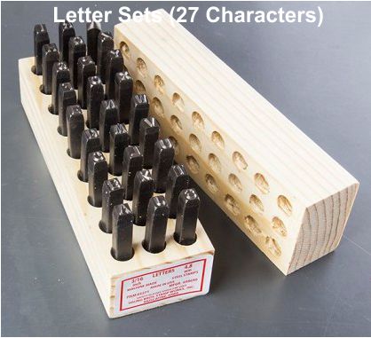 Letter Sets (27 Characters) - Machine Made