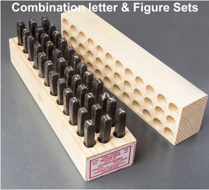 Combination letter & Figure Sets - Machine Made