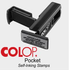 COLOP Self-Inking Pocket Stamps