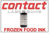 Contact Price Marking Gun, Frozen Food Ink