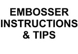 Embosser Instructions