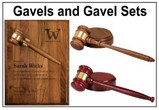 Gavels and Gavel Sets
