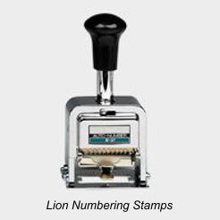 Lion Numbering Machines 