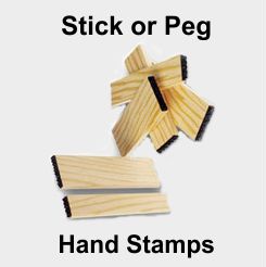 Peg Rubber Stamps