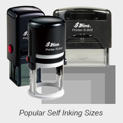 Popular Self Inking Rubber Stamps