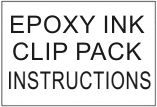 CLIP PACK INSTRUCTIONS