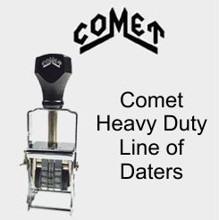 Comet Self-Inking Daters
