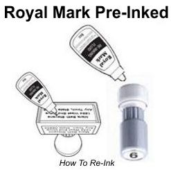 How To Re-Ink Royal Mark Stamp