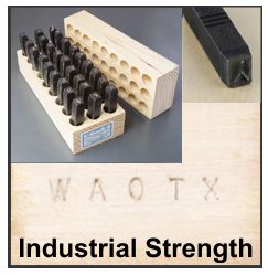 Industrial Strength Steel Stamp Sets