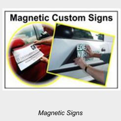 Vehicle Magnetic Signs