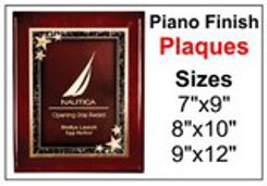 Premier Piano Plaques