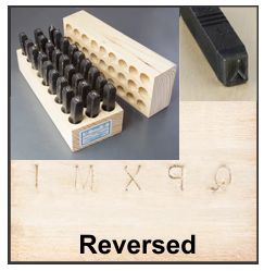 Reversed Steel Stamp Sets