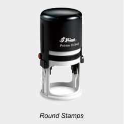 Shiny Round Stamps