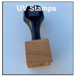 UV Rubber Stamps