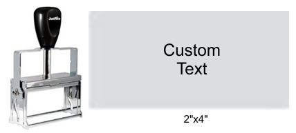 Justrite Plain Self-Inking 104-PL Stamp