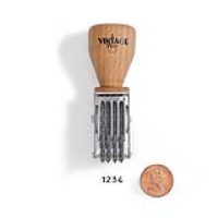 Vintage Pro Numbering 4 Band 1/8" Character Stamp