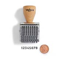 Vintage Pro Numbering 8 Band 5/32" Character Stamp