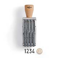 Vintage Pro Numbering 4 Band 3/4" Character Stamp