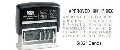 S-120/W COLOP Mini-Info Self-Inking Stamp