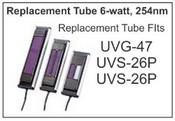 34-0013-01 Replacement Tube 6-watt, 254nm