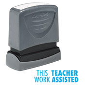 Teacher Stamp This Work Teach Assisted