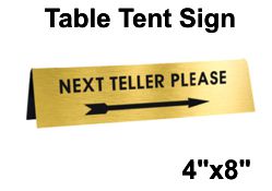 No Soliciting - 3" x 10" Engraved Table Top Tent Sign
3" x 8" Table Top Tent Sign
No Soliciting Table Top Tent Sign
2" x 8" Engraved Table Top Tent Sign
2" x 6" Engraved Table Top Tent Sign
Tent Signs
Table Top Tent Sign
