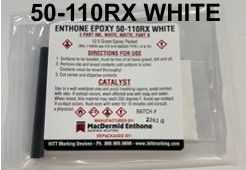 50-110RX Enthone Epoxy Ink - White with #77 Catalyst