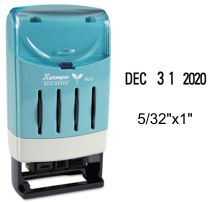 Xstamper 40240 Auto Number Stamp, Self-Inking, 6 Wheels, 1 Size