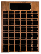 Oak Finish Completed Perpetual Plaque