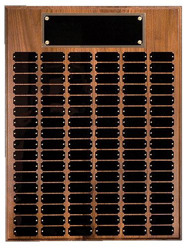 Recognition Awards
Awards and Plaques
Award
5C1202 Step edge genuine walnut perpetual plaque