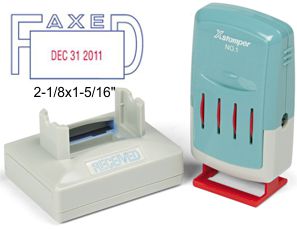 66213 Xstamper VersaDater Faxed Date Stamp