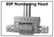 70P Steel Numbering Head