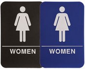 WOMEN Stock ADA Sign, 6"x9"
ADA Stock Signs
ada sign requirements
ada compliant signs
custom ada signs
ada guidelines signs
ada signs wholesale
ada bathroom signs
ada signs online
ADA Office Signs