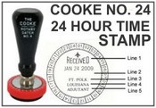 No. 4 Cooke Time & Date Stamp