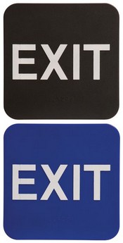 EXIT Stock ADA Sign, 6"x6
ADA Stock Signs
ada sign requirements
ada compliant signs
custom ada signs
ada guidelines signs
ada signs wholesale
ada bathroom signs
ada signs online
ADA Office Signs