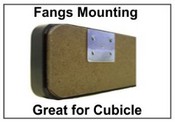 Fangs Partition Mounting Device Cubicle Fangs - Sign Fasteners Sign  Fasteners Cubicle Pins Metal fasteners Sign fasteners for cubicles  Fasteners for fabric partitions