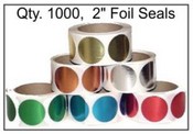 Embosser Foil Seal
Foil Seals
Blank seals for use with embossers